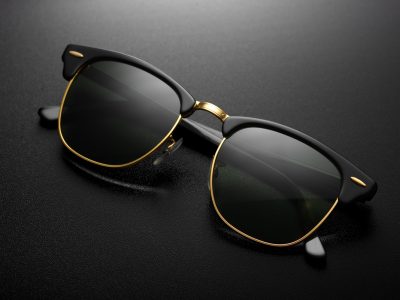 Classic Aviator-style sunglasses