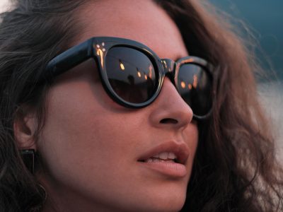 Stylish classic aviator sunglasses